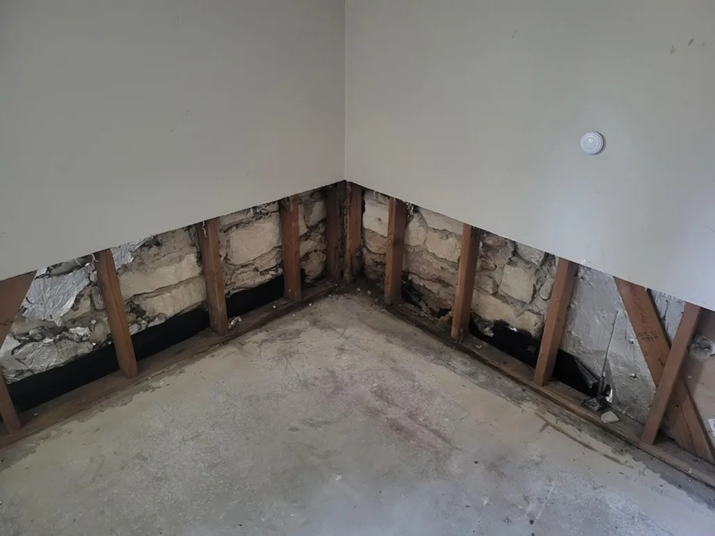 Water damaged home in Chicago
